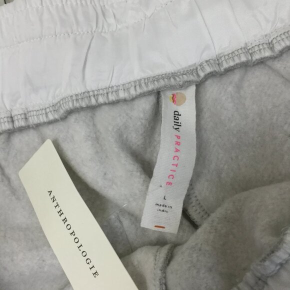 NWT Anthropologie Daily Practice Grey Sweats l - Picture 6 of 13